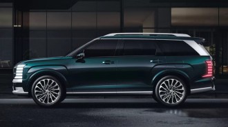 The 2026 Hyundai Palisade seen in profile