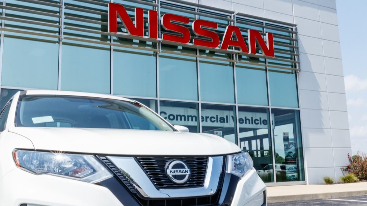 A Nissan dealership