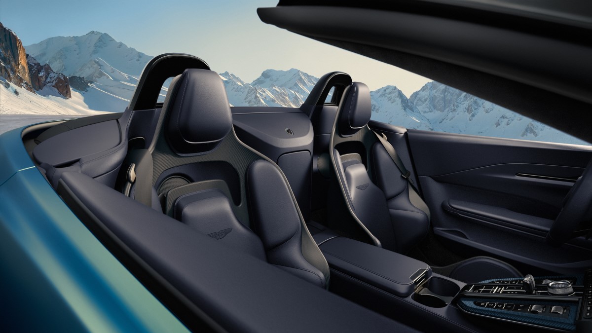 The seats of the 2026 Aston Martin Vantage