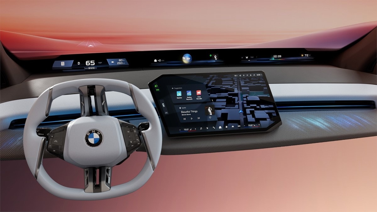 BMW's panoramic vision system in daylight