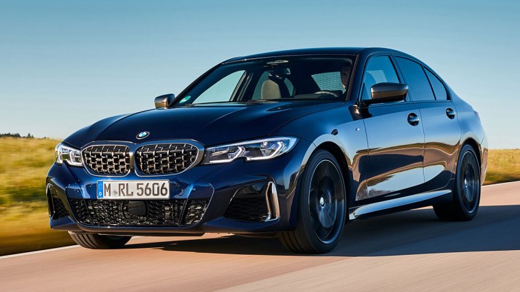 2022 BMW 3 Driving Driving on the Highway.