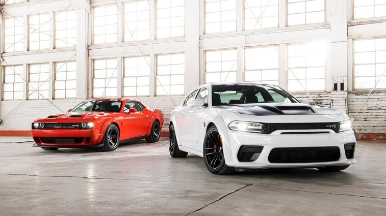 2022 Dodge Challenger SRT and Dodge Charger SRT Hellcat