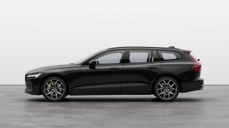 The 2024 Volvo V60 Polestar Engineered seen in profile