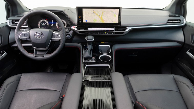 2025 Toyota Sienna interior.