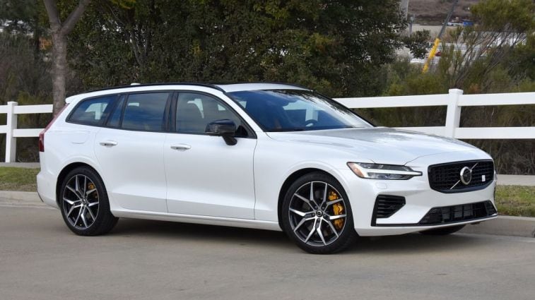 2025 Volvo V60 T8 in Crystal White