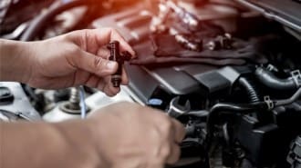 Fuel injection line inspection for potential flushing