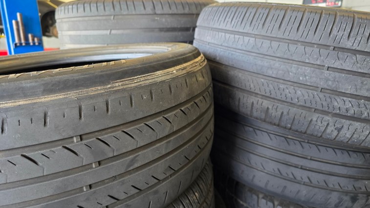 Tires with excessive treadwear