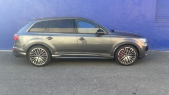 The 2025 Audi SQ7 seen in profile