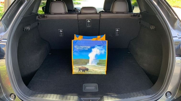 2025 Mazda CX-5 Signature cargo area.
