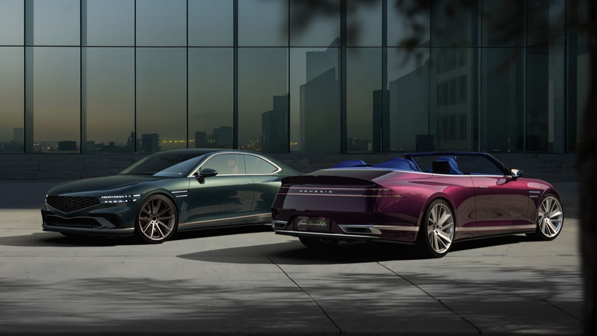 The Genesis X Gran Convertible and Coupe Concepts