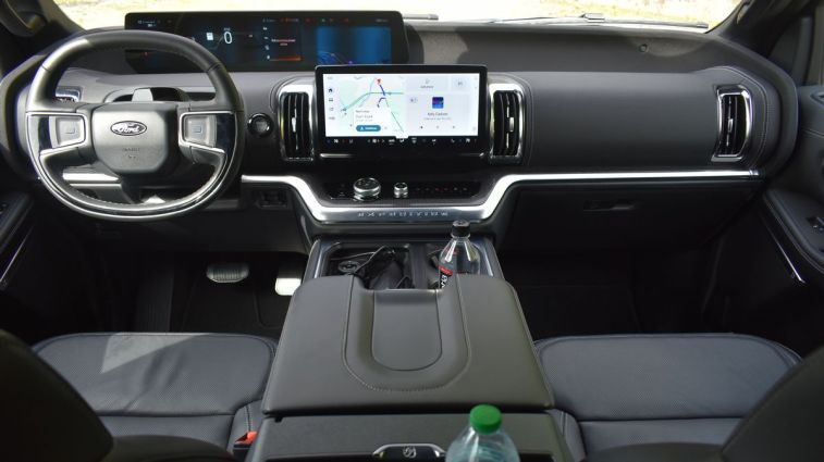 2025 Ford Expedition Platinum front cabin.