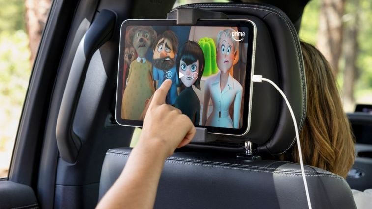 2025 Ford Expedition Platinum Ultimate device holder.