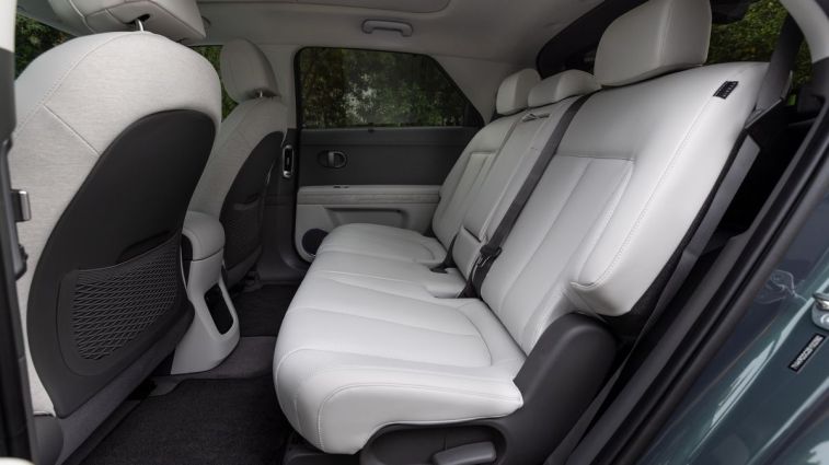 2025 Hyundai Ioniq 5 rear seats.