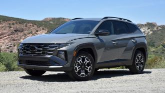 2025 Hyundai Tucson XRT in Hampton Gray.
