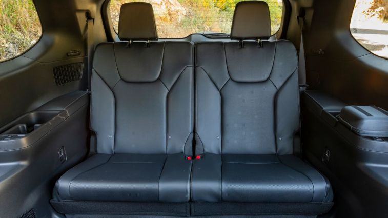 2025 Lexus TX 350 third row seating.