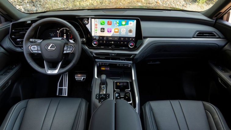 2025 Lexus TX 350 front cabin.