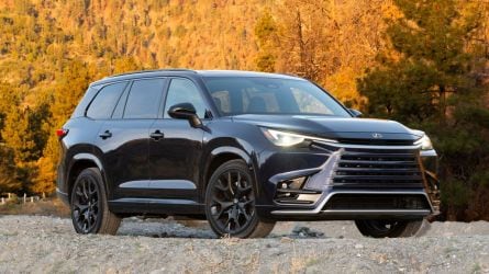 2025 Lexus TX 350 in Nightfall Mica.