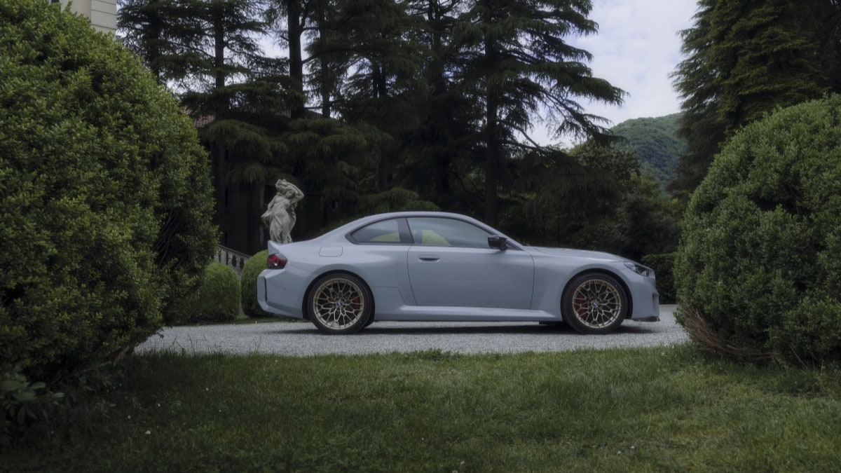 The 2026 BMW M2 CS seen in profile
