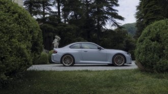 The 2026 BMW M2 CS seen in profile