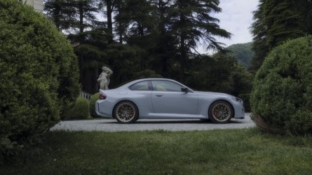 The 2026 BMW M2 CS seen in profile