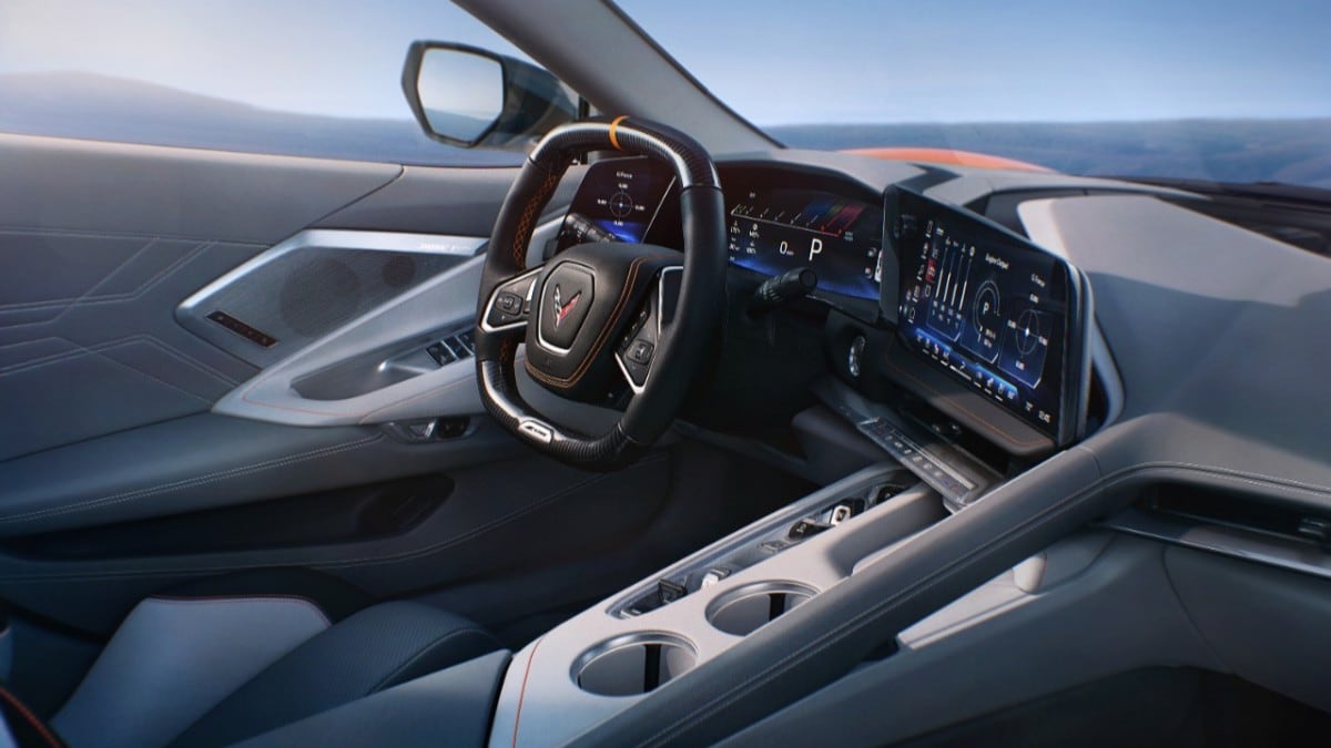 The interior of the 2026 Chevrolet Corvette
