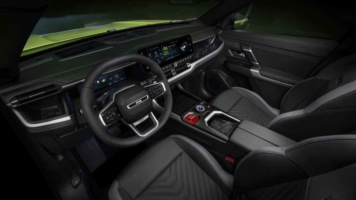 The interior of the 2026 Jeep Compass