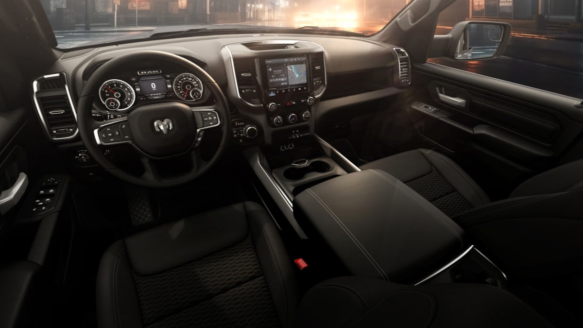 The interior of the 2026 Ram 1500 Express