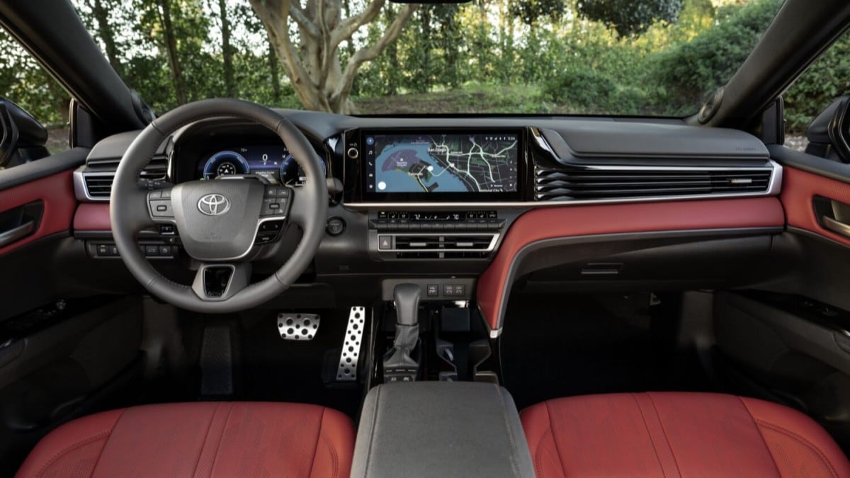 The interior of the 2026 Toyota Camry