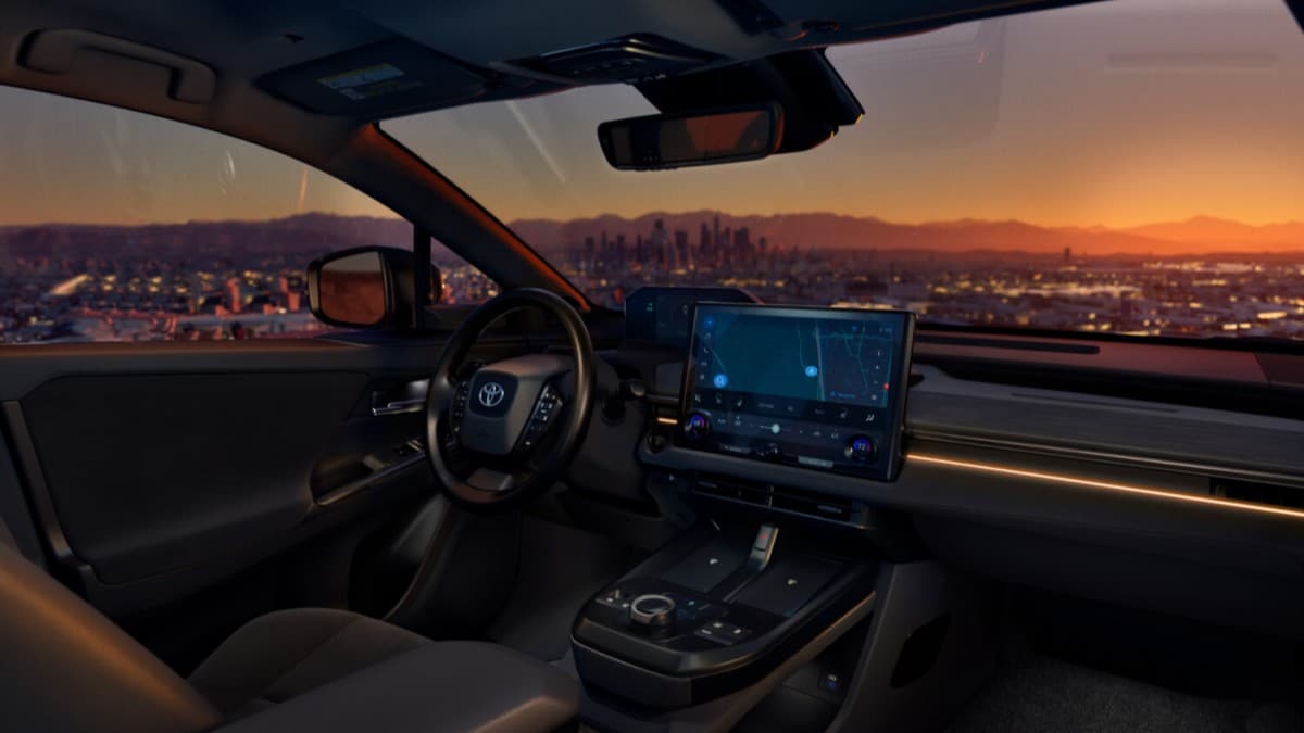 The interior of the 2026 Toyota CH-R