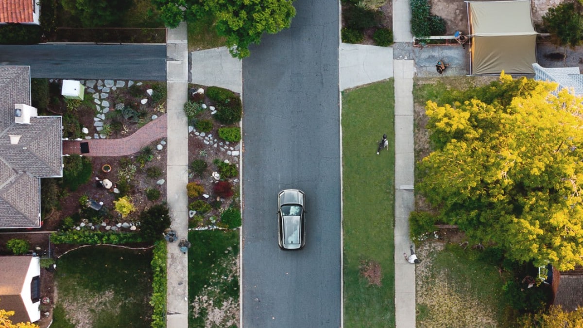 A teaser photo showing the 2026 Toyota RAV4 from overhead