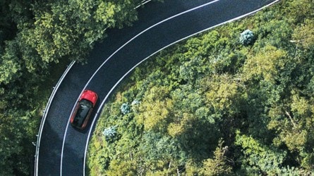 A teaser photo showing the 2026 Toyota RAV4 from overhead
