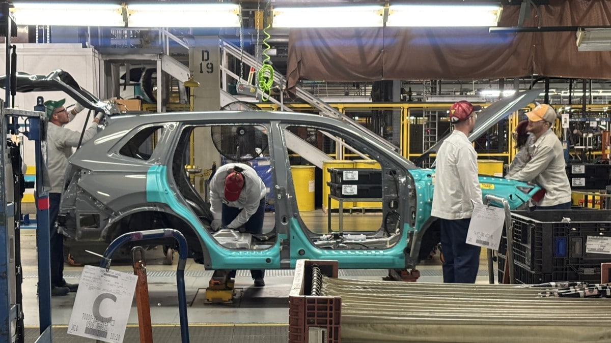 2026 Honda CR-Vs at at Honda's Indiana Auto Plant receive paint protection panels