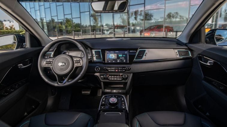 2022 Kia Niro EV front cabin.