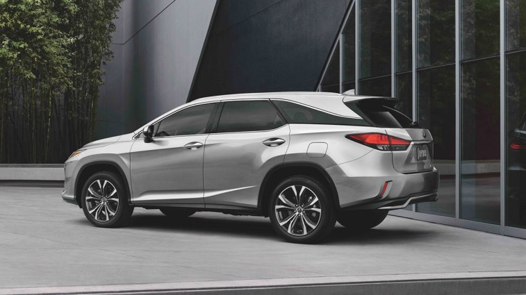 2022 Lexus RX outside.