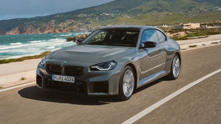 2025-bmw-m2-driving-front-3qtr
