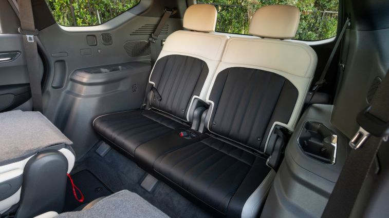 2025 Kia EV9 third row seats.