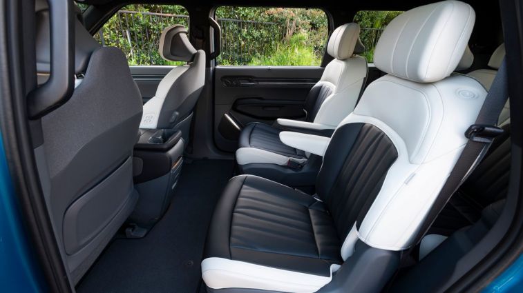 2025 Kia EV9 second row seats.