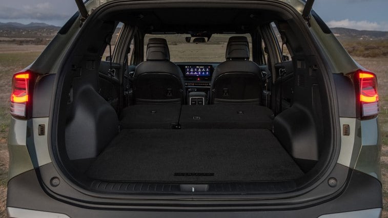 2025 Kia Sportage cargo area.