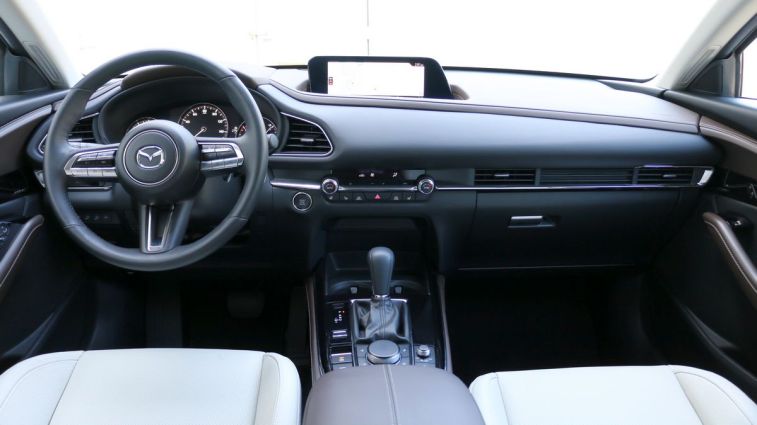 2025 Mazda CX-30 front cabin.