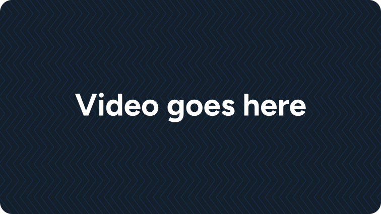 Video placeholder