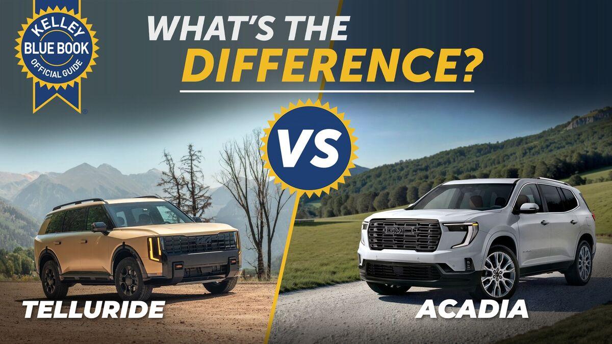 2027 Kia Telluride vs. 2027 GMC Acadia Comparison
